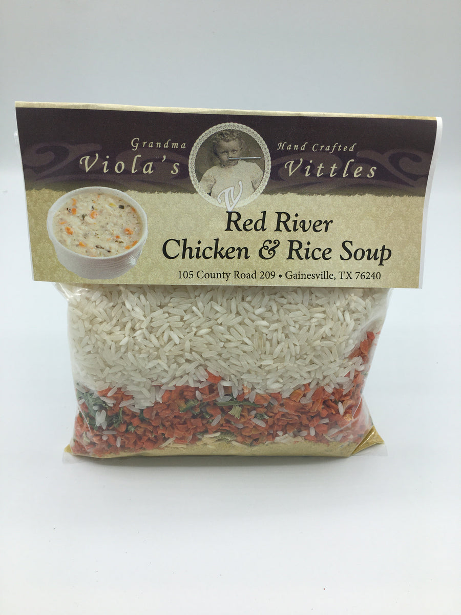 Red River Chicken & Rice Soup Violas Vittles
