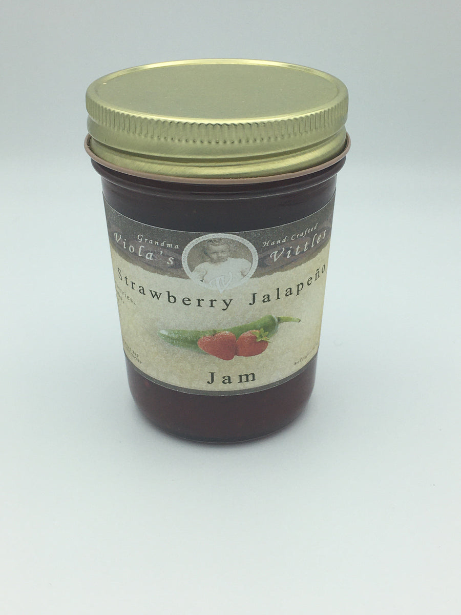 Strawberry Jalapeno Jam Violas Vittles