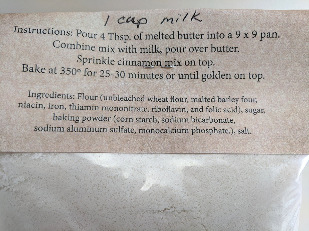 Red River Cinnamon Cobbler Mix Violas Vittles