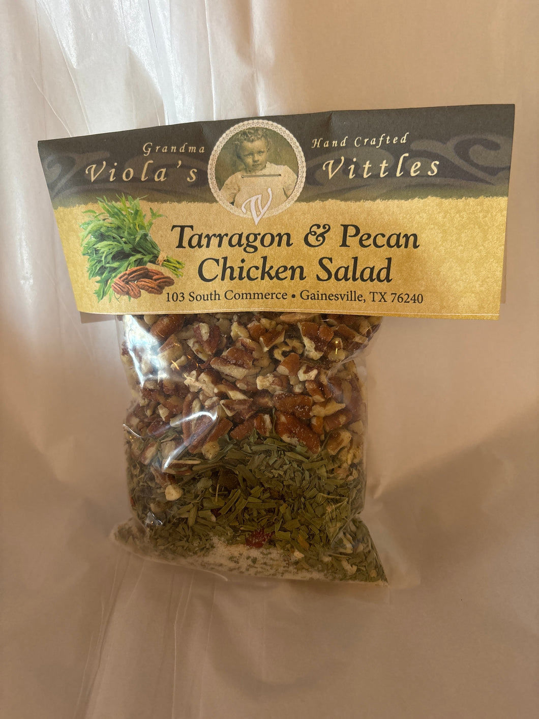 Tarragon & Pecan Chicken Salad