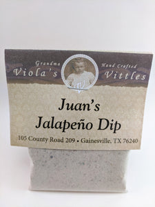 Juan's Jalapeno Dip