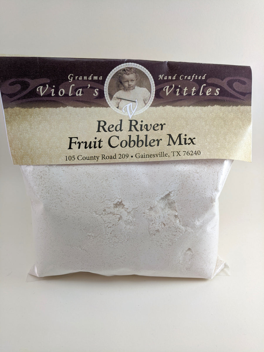 Red River Fruit Cobbler Mix – Violas Vittles